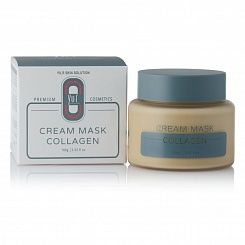 Крем-маска для повышения упругость и эластичность кожи YU.R Cream Mask Collagen 100 г