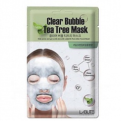 Очищающая кислородная маска с чайным деревом Labute Clear Bubble Tea Tree Mask